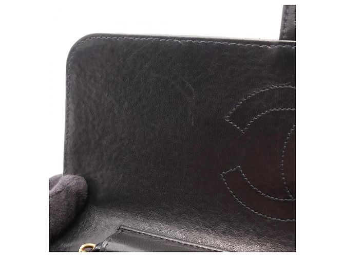 Timeless Bolso de hombro Chanel Matelassé Push-Lock Negro - vista 6
