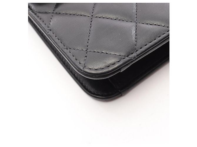 Timeless Bolso de hombro Chanel Matelassé Push-Lock Negro - vista 8