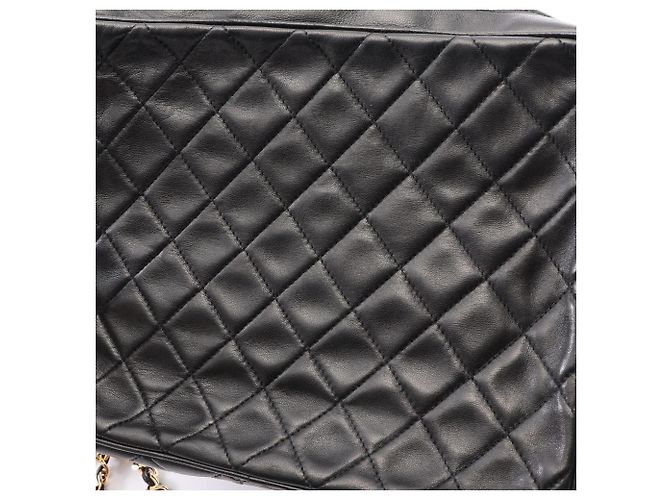 Borsa Chanel Matelassé con nappa Nero - vista 9