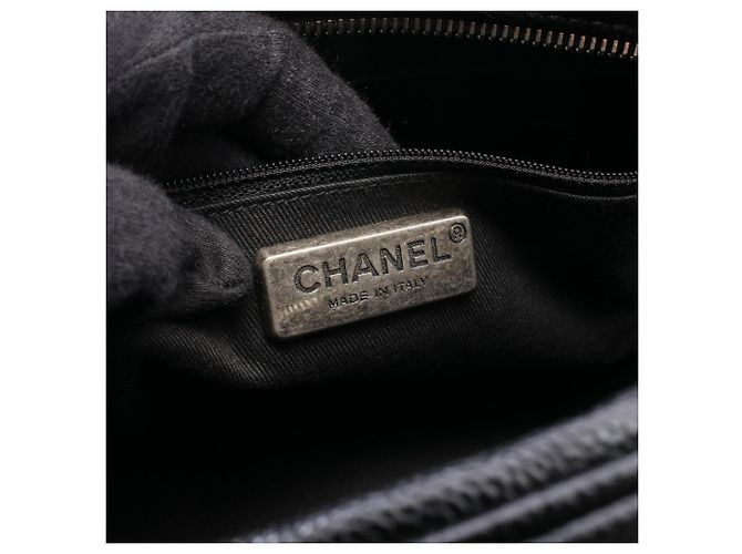 Borsa a tracolla Chanel Wild Stitch Nero - vista 4
