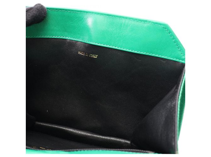 Borsa a tracolla Mini Matelassé Chanel Verde - vista 6