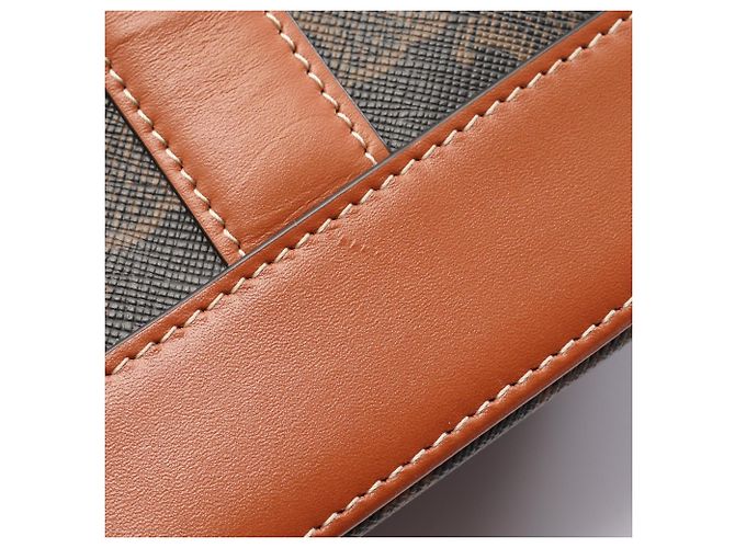 Céline Celine Small Bucket Triomphe Schultertasche Braun Schwarz - Ansicht 7