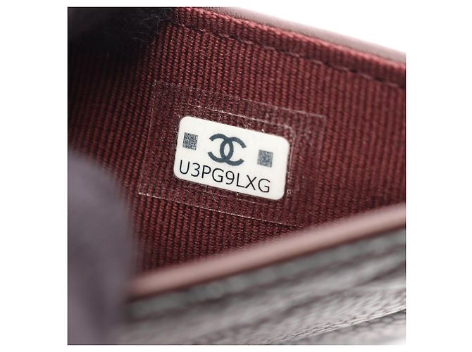 Chanel Matelassé Tri-fold Geldbörse Schwarz - Ansicht 6