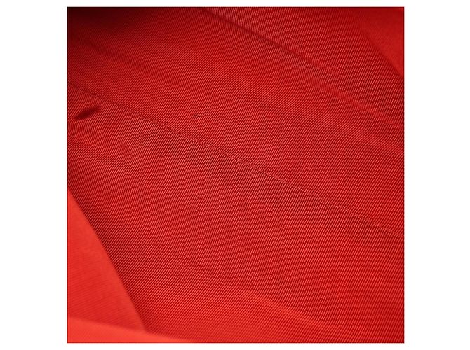 Borsa a tracolla Chanel in vitello grana rossa Rosso - vista 6
