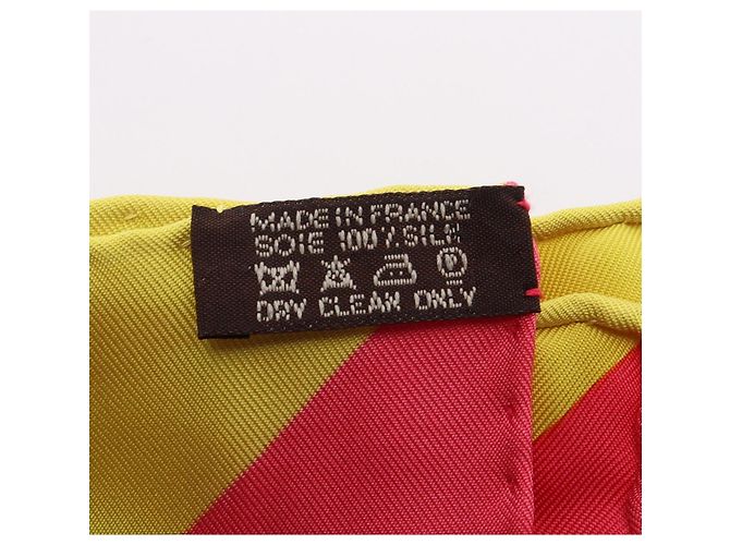 Hermès Hermes Carre 90 Les Voitures a Transformation Schal Pink Weiß Mehrfarben - Ansicht 3