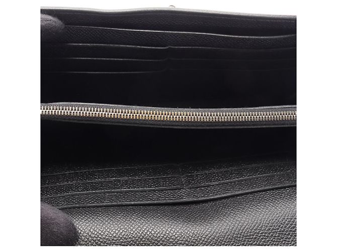 Hermès Cartera bi-fold Hermes Kelly Long Negro - vista 11