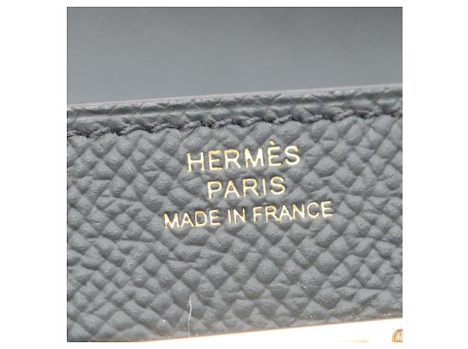 Hermès Borsa a tracolla Hermes Kelly Long To Go Gris Misty Marrone - vista 4