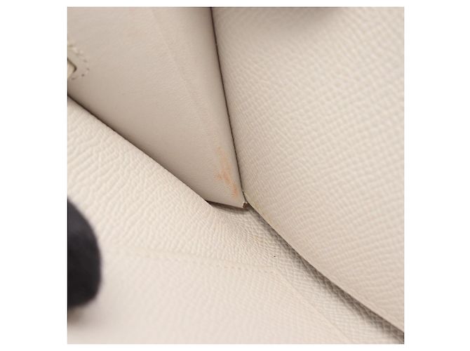 Hermès Borsa a tracolla Hermes Kelly Long To Go Craie Bianco - vista 6