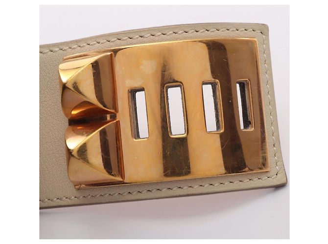 Hermès Hermes Collier de Chien Cle Bangle Golden Roh - Ansicht 8