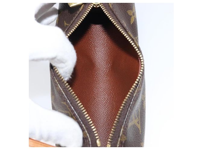 Louis Vuitton Papillon Pochette Monogram Canvas Mini Marrone - vista 5