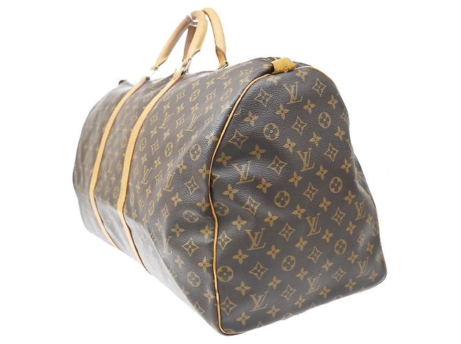 Louis Vuitton Keepall Monogram Canvas 60 Marrone - vista 2