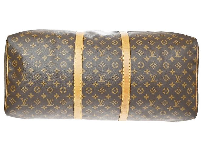 Louis Vuitton Keepall Monogram Canvas 60 Marrone - vista 6