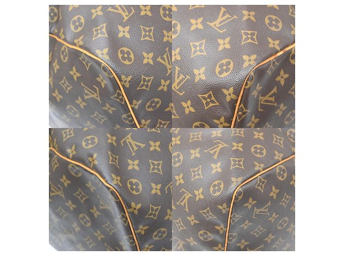 Louis Vuitton Keepall Monogram Canvas 60 Marrone - vista 7