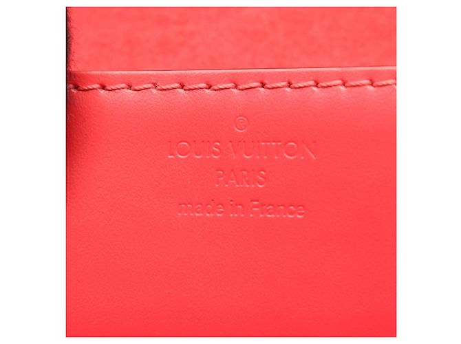 Louis Vuitton Pochette Louise PM Epi Leather Borsa a tracolla rossa Rosso - vista 4