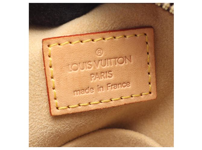 Louis Vuitton Manhattan PM Handtasche Braun - Ansicht 4