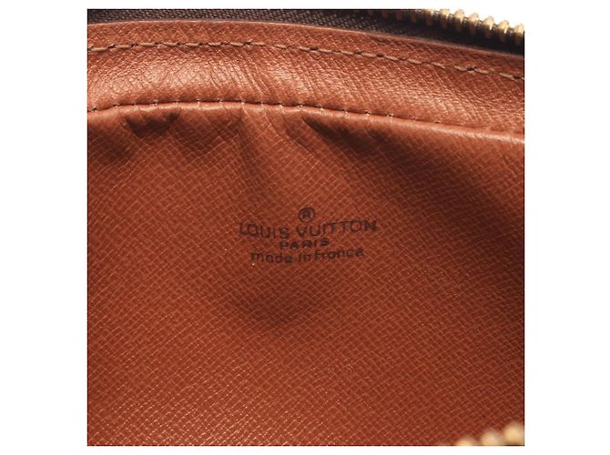 Borsa a tracolla Louis Vuitton Marly Bandoulière Monogram Marrone - vista 4