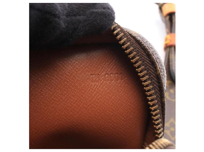 Borsa a tracolla Louis Vuitton Marly Bandoulière Monogram Marrone - vista 5