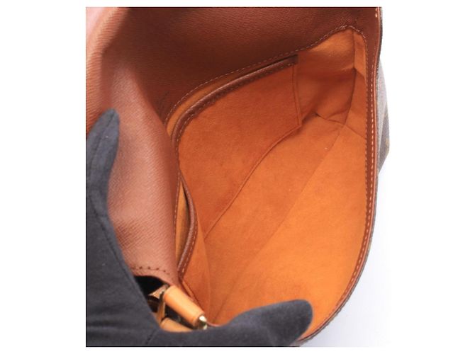 Borsa a tracolla Louis Vuitton Musette Tango Monogram Marrone - vista 3