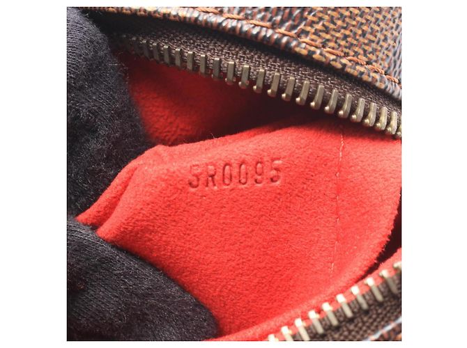 Borsa a tracolla Louis Vuitton Lift Damier Ebene Marrone - vista 5