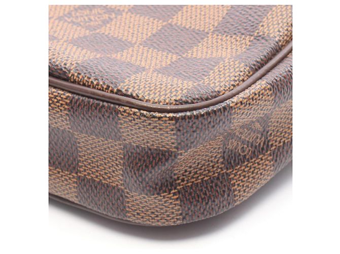 Borsa a tracolla Louis Vuitton Lift Damier Ebene Marrone - vista 6