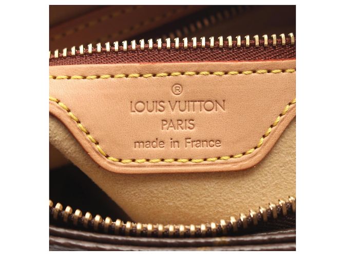 Bolso Louis Vuitton Looping MM Castaño - vista 4