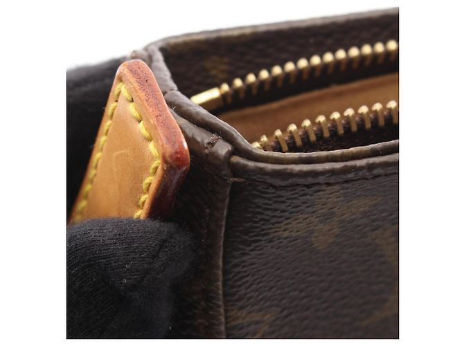 Bolsa de Ombro Louis Vuitton Looping MM Marrom - vista 9