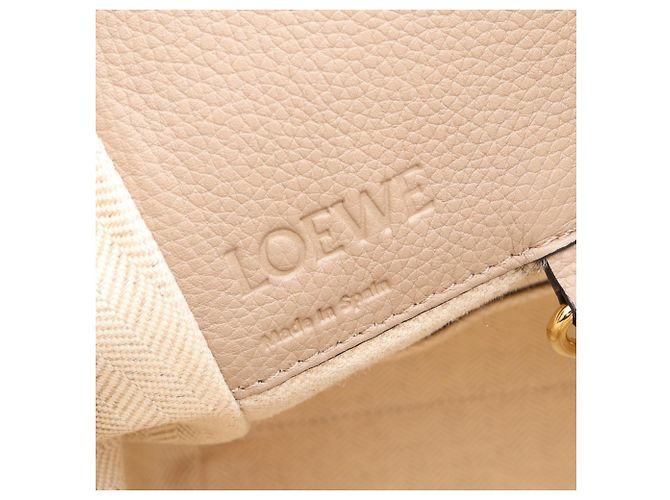 Bolsa 2-Way Loewe Hammock Small Marrom Bege - vista 4