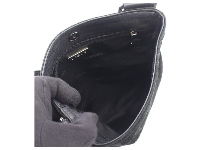 Bolso de hombro Loewe Anagram Negro - vista 3