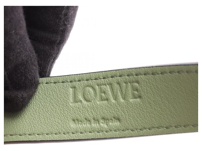 Loewe Basket Bag S Small Handtasche Beige Grün - Ansicht 4