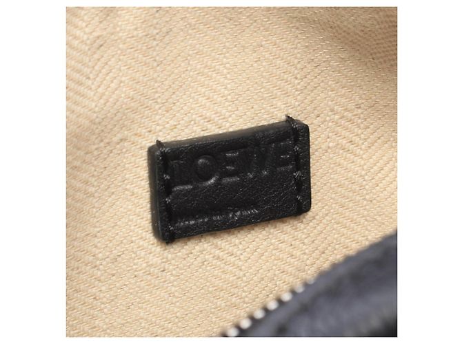 Bolso Loewe Hammock con cordón Mini Negro - vista 4