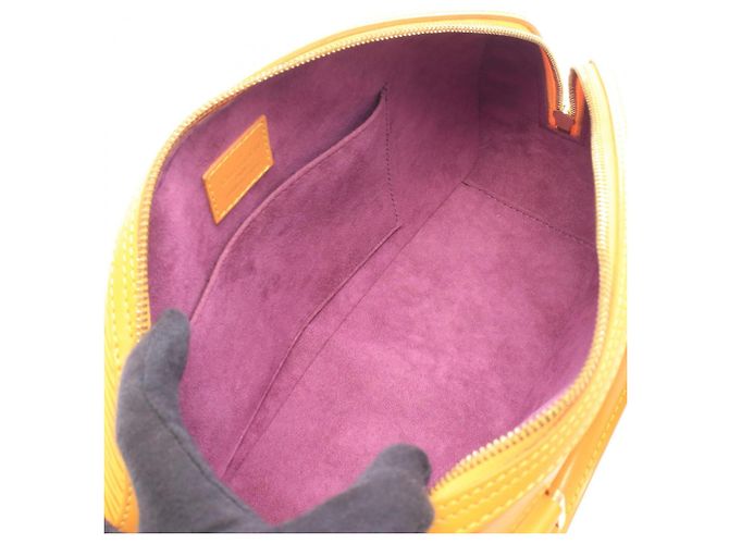 Borsa Louis Vuitton Jasmine Epi Tassili Yellow Giallo - vista 3