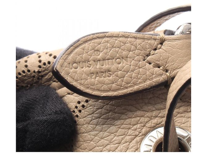 Borsa 2-Way Louis Vuitton Bella Mahina Galet Beige - vista 4