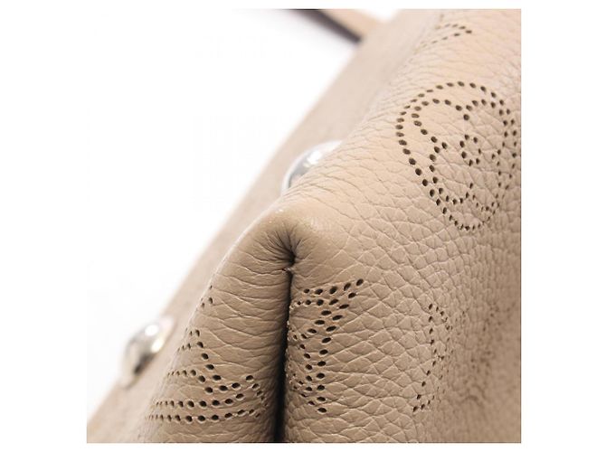 Borsa 2-Way Louis Vuitton Bella Mahina Galet Beige - vista 6