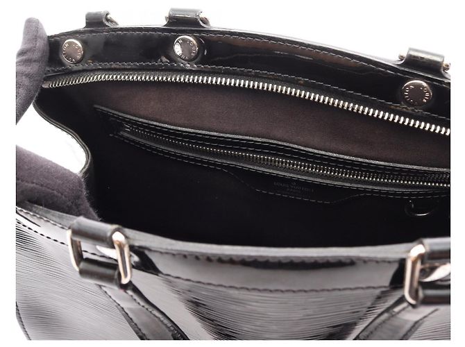 Borsa 2-Way Louis Vuitton Blair MM Epi Electric Noir Nero - vista 6
