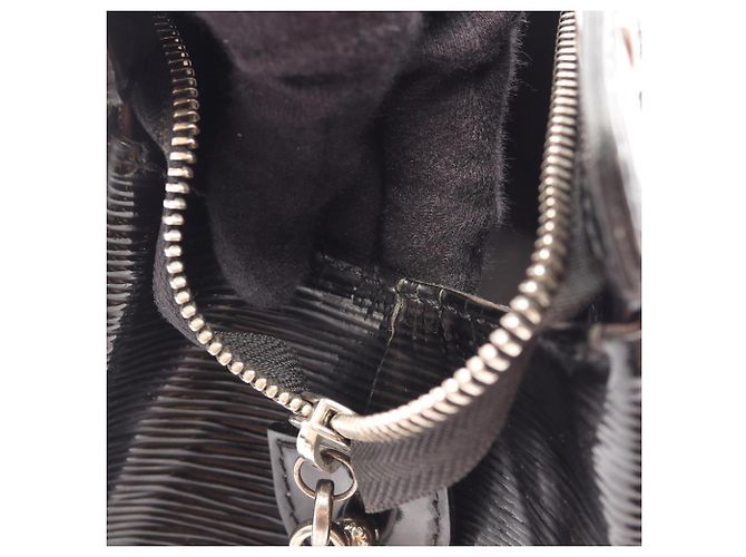 Borsa 2-Way Louis Vuitton Blair MM Epi Electric Noir Nero - vista 8