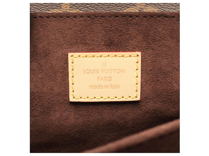 Borsa Louis Vuitton Pochette Metis MM Marrone - vista 4