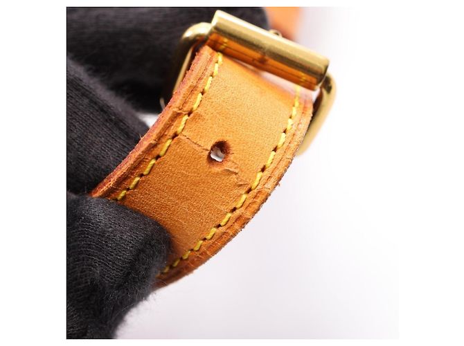 Borsa a tracolla Louis Vuitton Boulogne PM Monogram Marrone - vista 7
