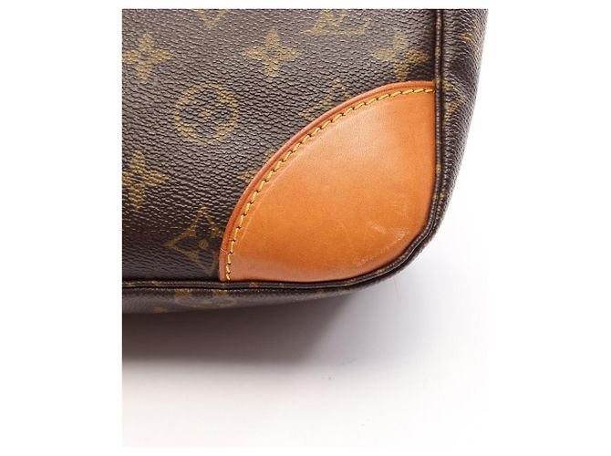Borsa a tracolla Louis Vuitton Boulogne PM Monogram Marrone - vista 10
