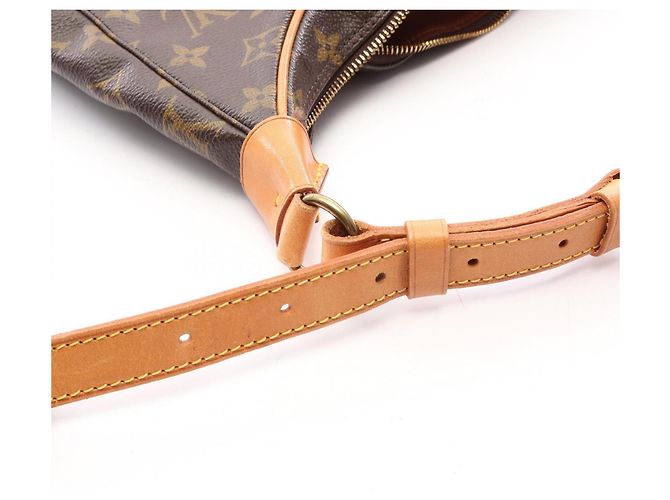 Borsa a tracolla Louis Vuitton Boulogne PM Monogram Marrone - vista 13