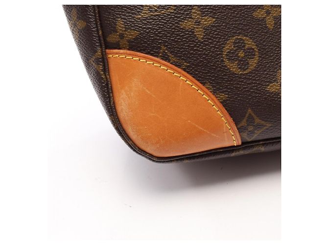 Borsa a tracolla Louis Vuitton Boulogne PM Monogram Marrone - vista 9