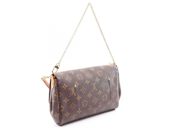 Bolso de mano 2-Way Louis Vuitton Favorite MM Monogram Castaño - vista 2