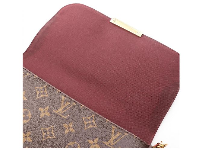 Bolso de mano 2-Way Louis Vuitton Favorite MM Monogram Castaño - vista 6