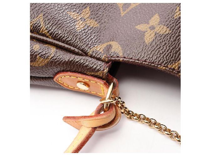 Bolso de mano 2-Way Louis Vuitton Favorite MM Monogram Castaño - vista 8