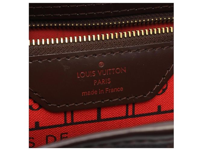 Louis Vuitton Neverfull PM Damier Ebene Tote Bag Braun - Ansicht 4