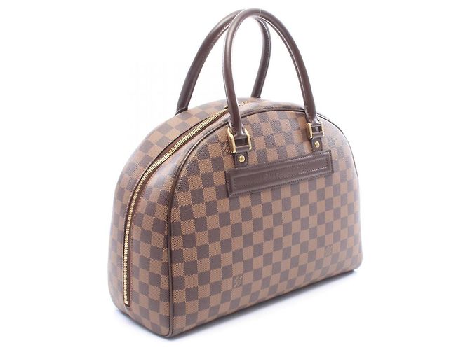 Louis Vuitton Nolita Damier Ebene Handtasche Braun - Ansicht 2