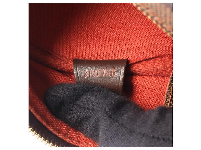 Louis Vuitton Nolita Damier Ebene Handtasche Braun - Ansicht 5