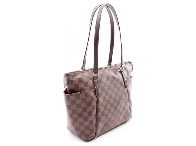 Louis Vuitton Totally PM Tote Bag Braun Damier ebene - Ansicht 2