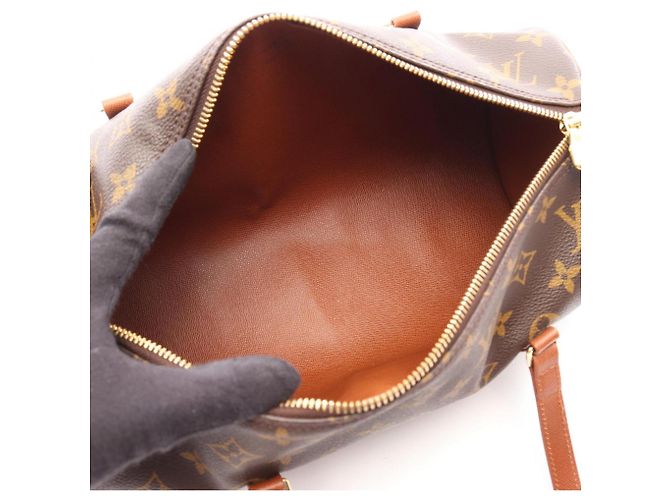 Louis Vuitton Papillon 30 Monogram Handtasche Braun - Ansicht 3