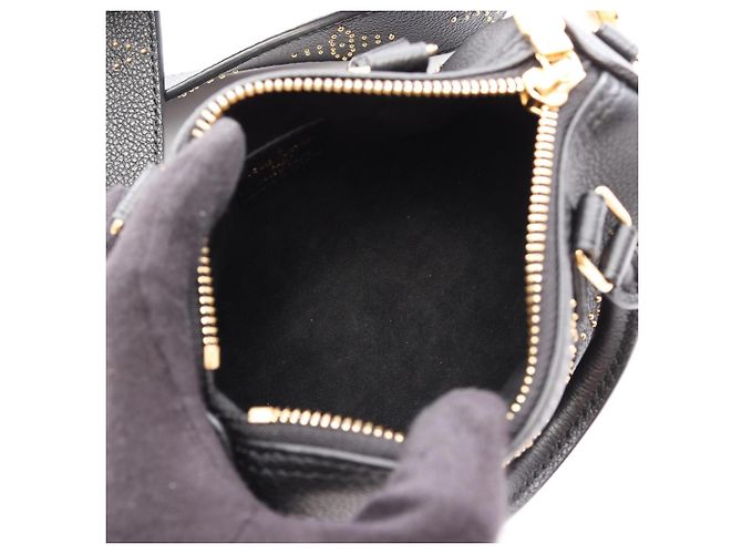 Borsa Louis Vuitton Nano Speedy 2-Way Nero - vista 3