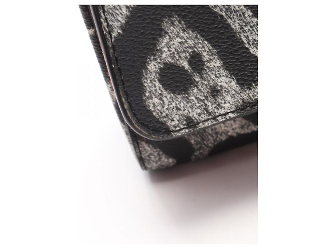 Borsa Louis Vuitton Twist MM Leopard Print Marrone Nero - vista 8